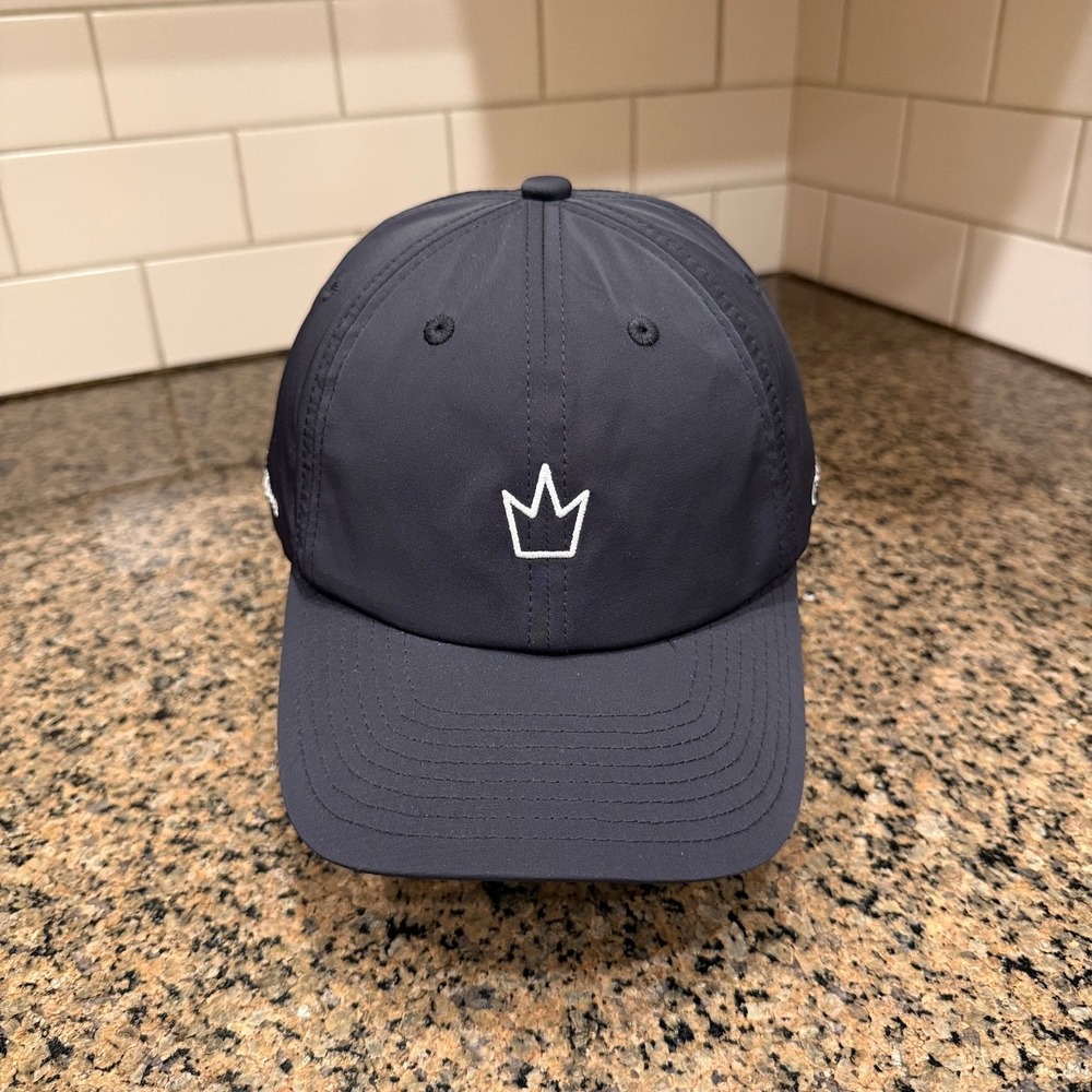 21fifteen Crown Logo Hat Adjustable Dark Gray Baseball Cap Dad Hat